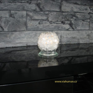 Relaxační svícen ViaHuman – crystal 90mm - Image 9