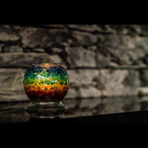 Relaxační svícen ViaHuman – rainbow 90mm - Image 5