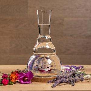 Karafa ViaHuman 1,4l oak wood & crystals - Image 5