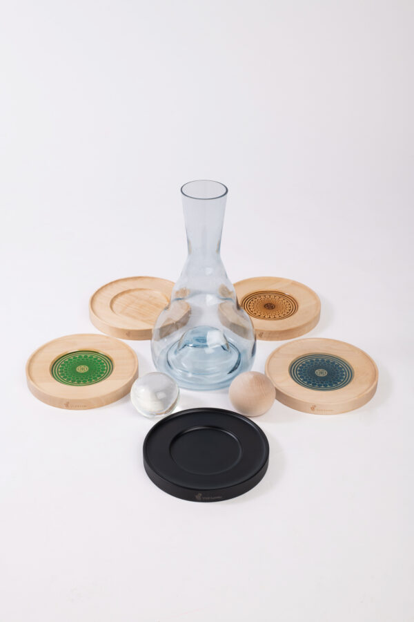 Karafa ViaHuman 1,4l BASIC blue glass - Image 2