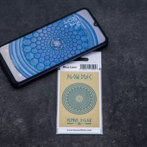 Nálepka FlowDisc HumanRelax wave cleaner - Lilac - Image 6