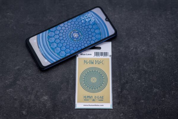 Nálepka FlowDisc HumanRelax wave cleaner - Raspberry - Image 7