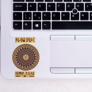 Nálepka FlowDisc HumanRelax wave cleaner - Raspberry - Image 11