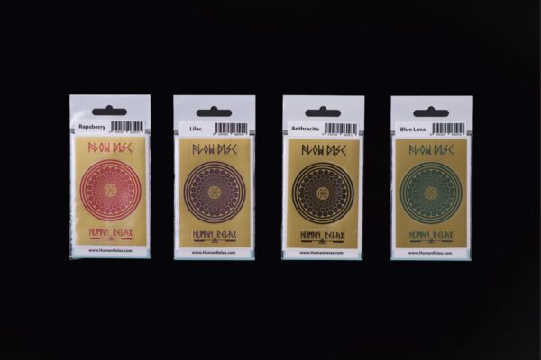 Nálepka FlowDisc HumanRelax wave cleaner - Raspberry - Image 6