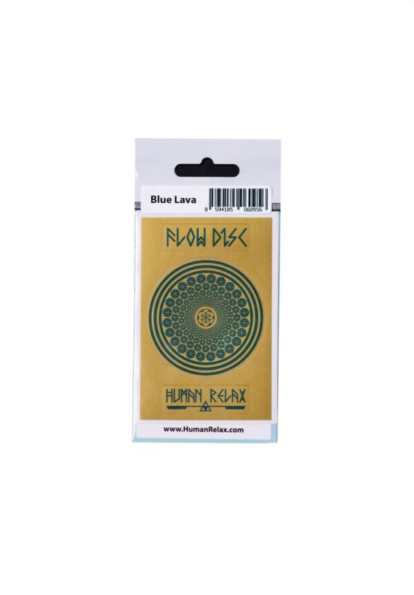 Nálepka FlowDisc HumanRelax wave cleaner - Blue Lava