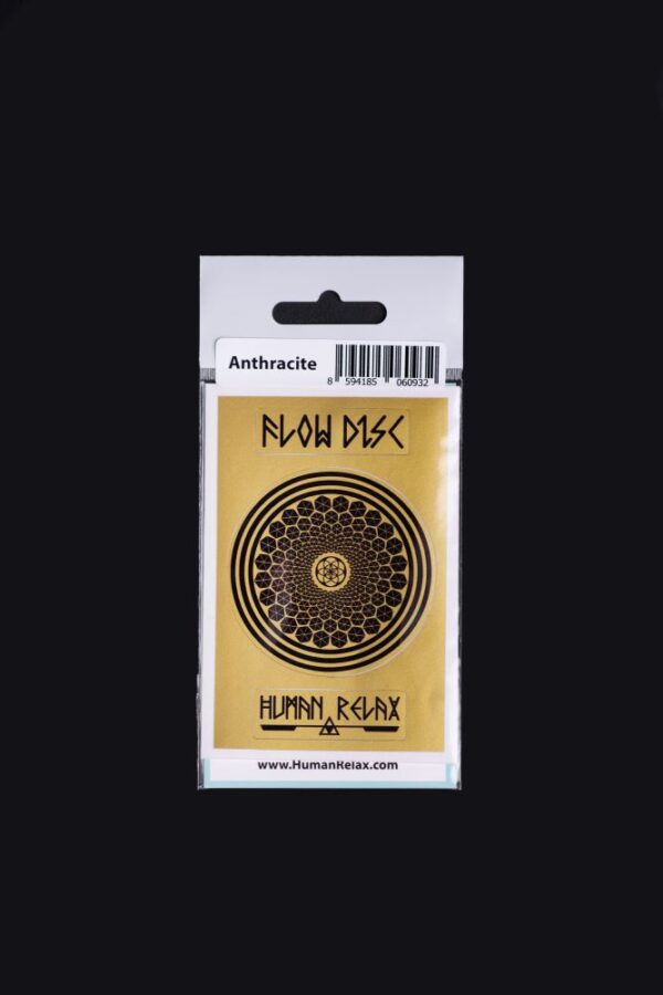 Nálepka FlowDisc HumanRelax wave cleaner - Anthracite - Image 2