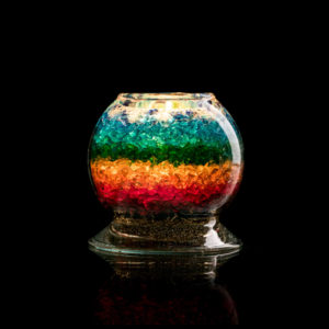 Relaxační svícen ViaHuman – rainbow 90mm - Image 9